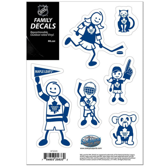 Toronto Maple Leafs�� Family Decal Set Small (SSKG) - 757 Sports Collectibles