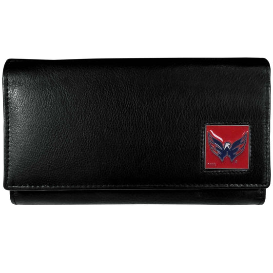 Washington Capitals�� Leather Women's Wallet (SSKG) - 757 Sports Collectibles