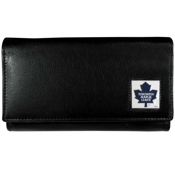 Toronto Maple Leafs�� Leather Women's Wallet (SSKG) - 757 Sports Collectibles