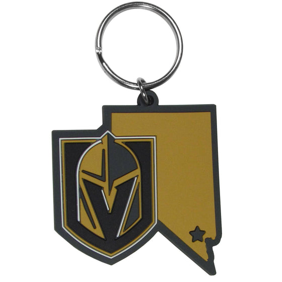Las Vegas Golden Knights�� Home State Flexi Key Chain (SSKG) - 757 Sports Collectibles