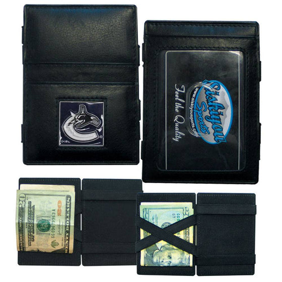 Vancouver Canucks�� Leather Jacob's Ladder Wallet (SSKG) - 757 Sports Collectibles