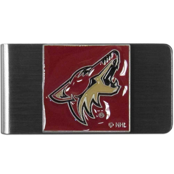 Arizona Coyotes�� Steel Money Clip (SSKG) - 757 Sports Collectibles