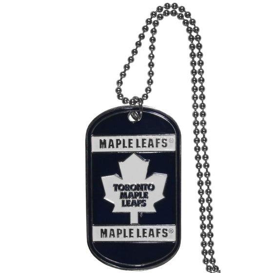 Toronto Maple Leafs�� Tag Necklace (SSKG) - 757 Sports Collectibles