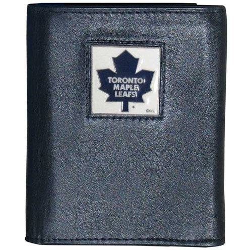 Toronto Maple Leafs�� Leather Tri-fold Wallet (SSKG) - 757 Sports Collectibles