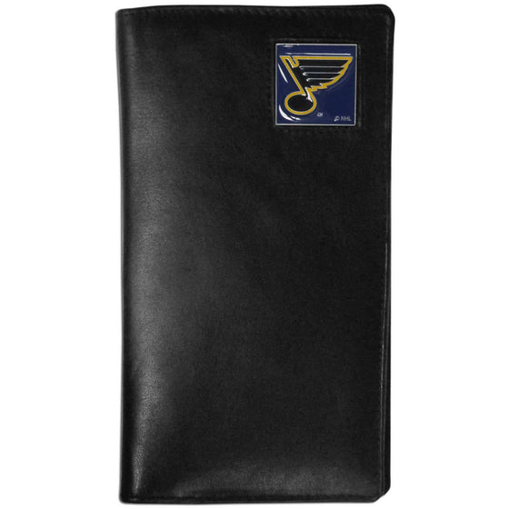 St. Louis Blues�� Leather Tall Wallet (SSKG) - 757 Sports Collectibles