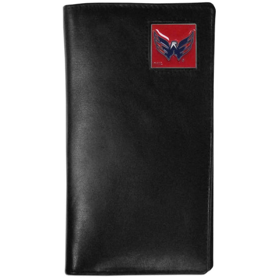 Washington Capitals�� Leather Tall Wallet (SSKG) - 757 Sports Collectibles