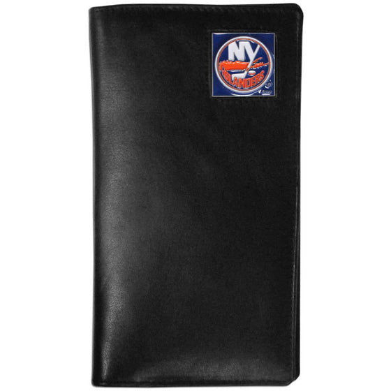 New York Islanders�� Leather Tall Wallet (SSKG) - 757 Sports Collectibles