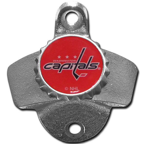 Washington Capitals�� Wall Mounted Bottle Opener (SSKG) - 757 Sports Collectibles