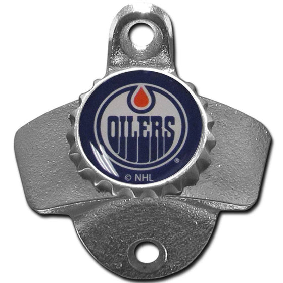 Edmonton Oilers�� Wall Mounted Bottle Opener (SSKG) - 757 Sports Collectibles