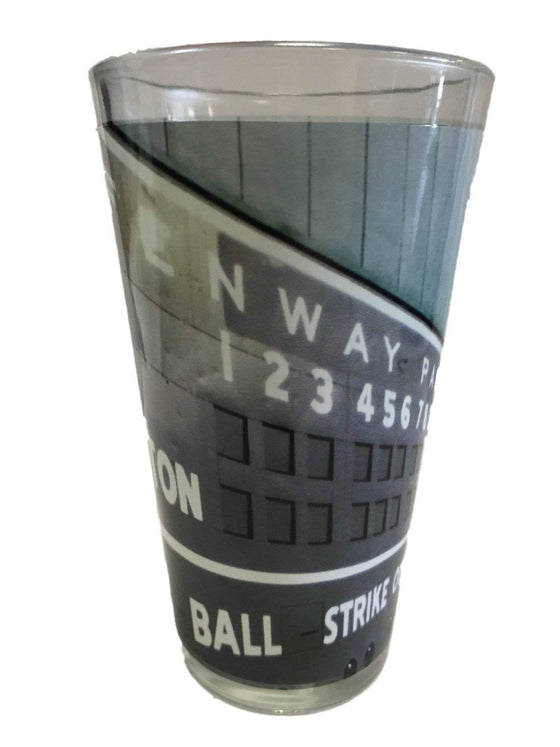 MLB Boston Red Sox 16 oz Fenway Park Stadium Wrap Glass Pint - 757 Sports Collectibles
