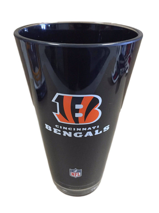 NFL Cincinnati Bengals 16 oz Acrylic Tumbler Cup (Black) - 757 Sports Collectibles