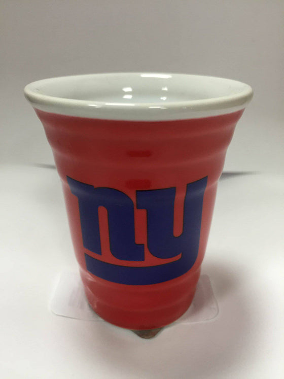 NFL New York Giants Solo Cup Ceramic 2 oz Shot Glass - 757 Sports Collectibles