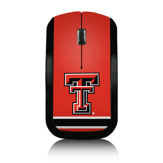 Texas Tech Red Raiders Stripe Wireless USB Mouse-0