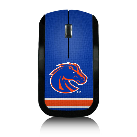 Boise State Broncos Stripe Wireless Mouse-0