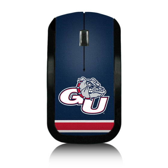 Gonzaga Bulldogs Stripe Wireless USB Mouse-0