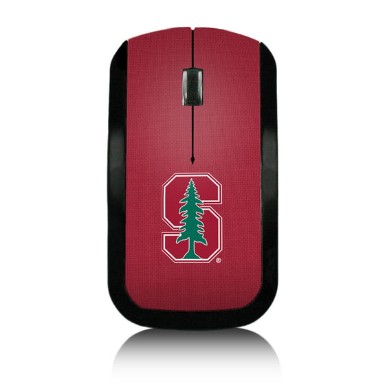 Stanford Cardinal Solid Wireless Mouse-0