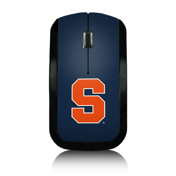 Syracuse Orange Solid Wireless USB Mouse-0