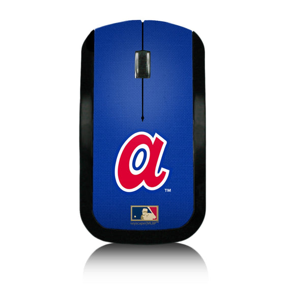Atlanta Braves 1972-1980 - Cooperstown Collection Solid Wireless Mouse - 757 Sports Collectibles