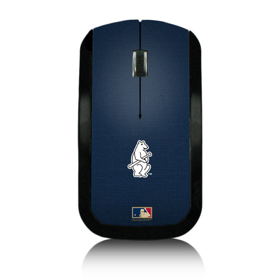 Chicago Cubs 1914 - Cooperstown Collection Solid Wireless USB Mouse - 757 Sports Collectibles