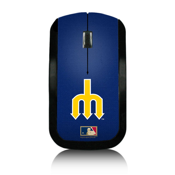 Seattle Mariners 1977-1980 - Cooperstown Collection Solid Wireless USB Mouse - 757 Sports Collectibles
