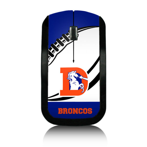 Denver Broncos 1993-1996 Historic Collection Passtime Wireless Mouse - 757 Sports Collectibles