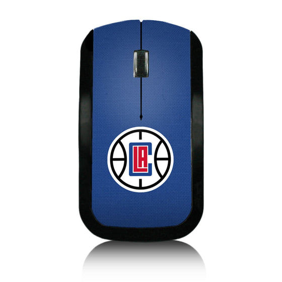 Los Angeles Clippers Solid Wireless Mouse-0