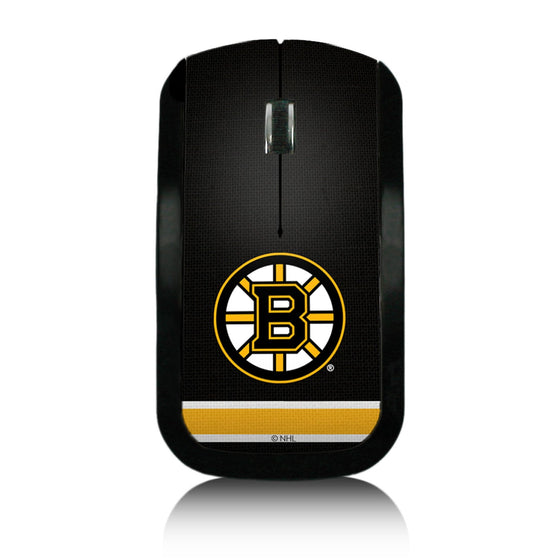 Boston Bruins Stripe Wireless Mouse-0