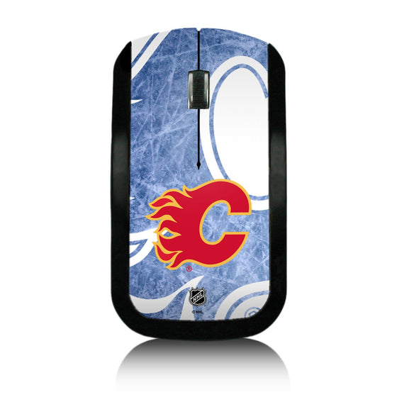 Calgary Flames Ice Tilt Wireless Mouse-0