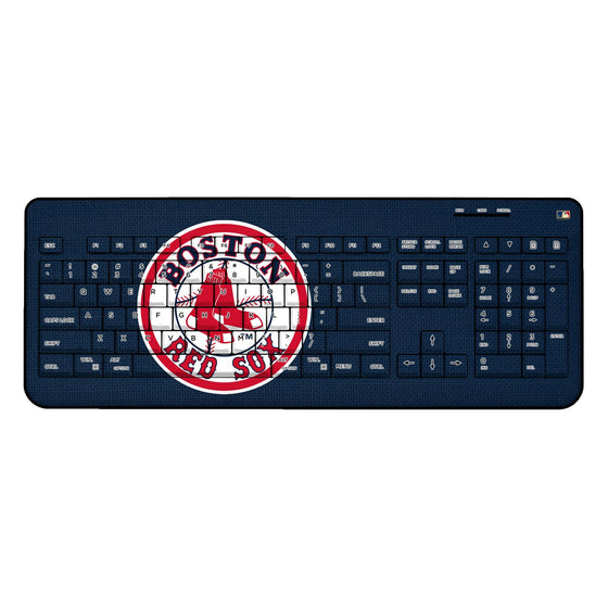 Boston Red Sox 1976-2008 - Cooperstown Collection Solid Wireless USB Keyboard - 757 Sports Collectibles