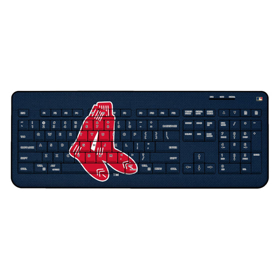 Boston Red Sox 1924-1960 - Cooperstown Collection Solid Wireless USB Keyboard - 757 Sports Collectibles