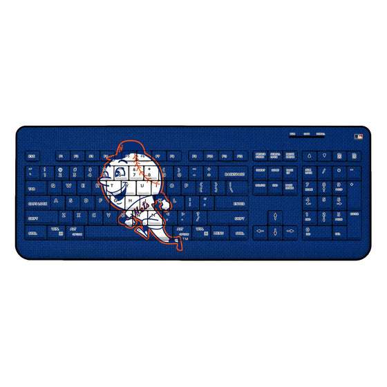 New York Mets 2014 - Cooperstown Collection Solid Wireless USB Keyboard - 757 Sports Collectibles