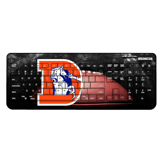 Denver Broncos 1993-1996 Historic Collection Legendary Wireless USB Keyboard - 757 Sports Collectibles