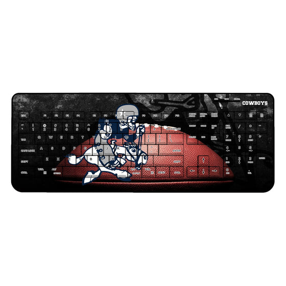 Dallas Cowboys 1966-1969 Historic Collection Legendary Wireless USB Keyboard - 757 Sports Collectibles
