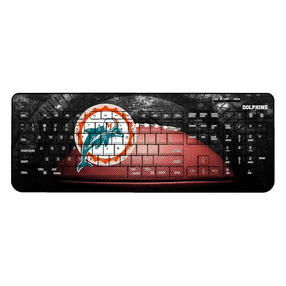 Miami Dolphins 1966-1973 Historic Collection Legendary Wireless USB Keyboard - 757 Sports Collectibles