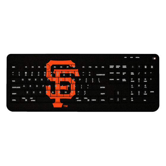 San Fransisco Giants Giants Solid Wireless USB Keyboard - 757 Sports Collectibles