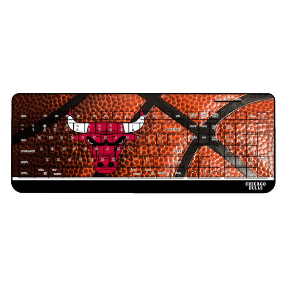 Chicago Bulls Basketball Wireless USB Keyboard-0