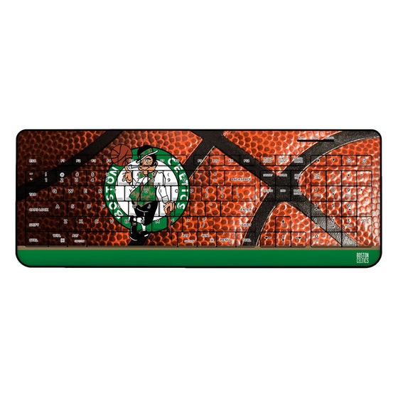 Boston Celtics Basketball Wireless USB Keyboard-0
