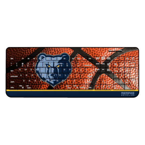 Memphis Grizzlies Basketball Wireless USB Keyboard-0