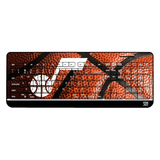 Utah Jazz Basketball Wireless USB Keyboard-0
