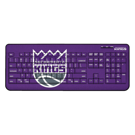 Sacramento Kings Solid Wireless USB Keyboard-0