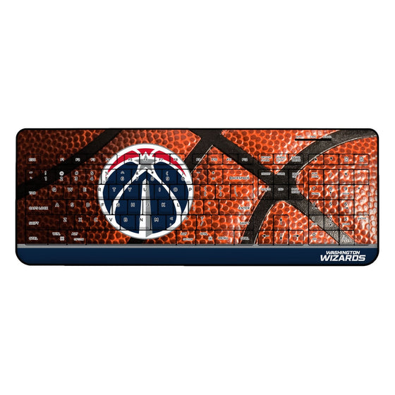 Washington Wizards Basketball Wireless USB Keyboard-0