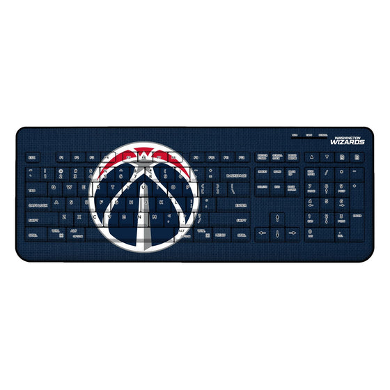 Washington Wizards Solid Wireless USB Keyboard-0