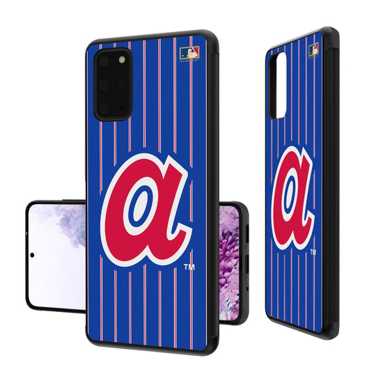 Atlanta Braves 1972-1980 - Cooperstown Collection Pinstripe Bumper Case - 757 Sports Collectibles