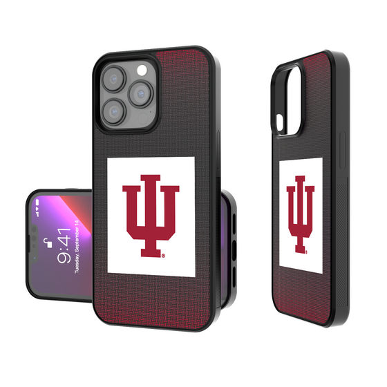 Indiana Hoosiers Linen Bump Phone Case-0