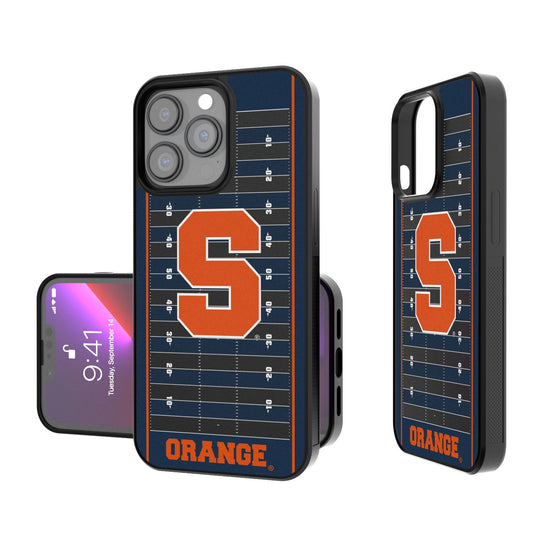 Syracuse Orange Football Field Bumper Case-0