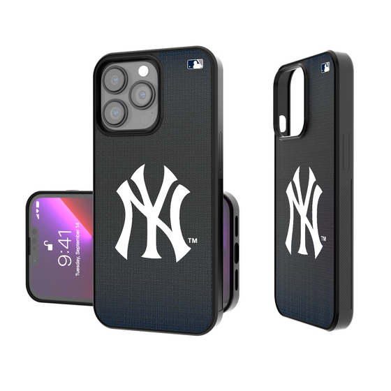 New York Yankees Linen Bump Phone Case-0
