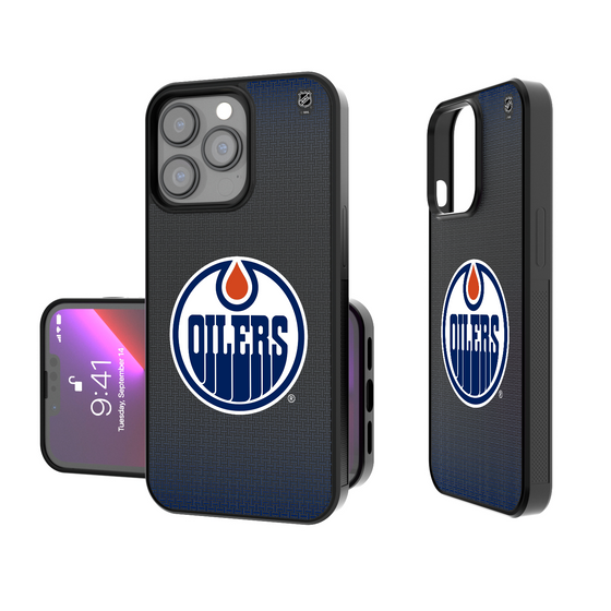 Edmonton Oilers Linen Bump Phone Case-0