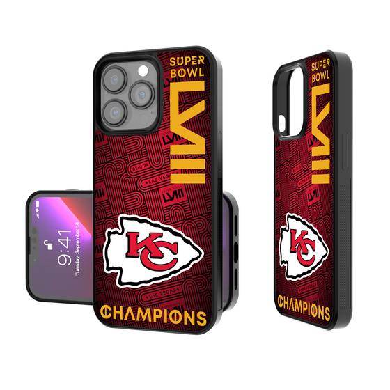Kansas City Chiefs 2024 Super Bowl Bump Phone Case-0