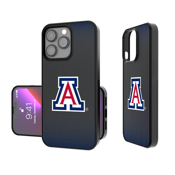 Arizona Wildcats Linen Bump Phone Case-0