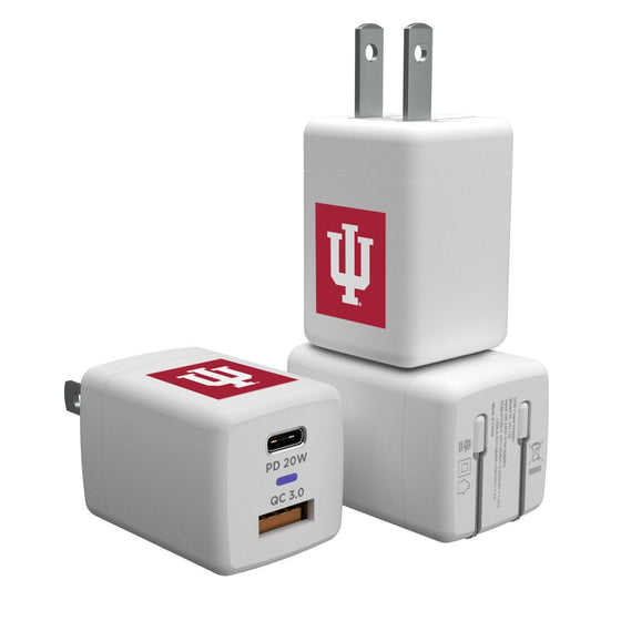 Indiana Hoosiers Insignia USB A/C Charger-0